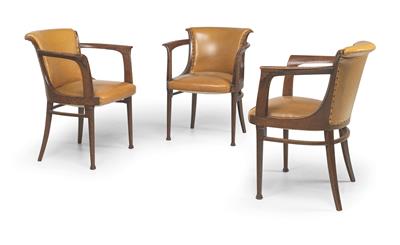 A Set of Three Armchairs, - Antiquariato e mobili