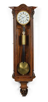 A Late Biedermeier Wall Regulator with 3-Month Power Reserve - Asian Art, Works of Art and Furniture