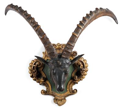 An Ibex Head, - Antiquariato e mobili