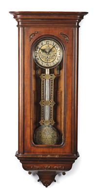 A ‘Pfeifferlbarock’ Historism Period clock - Asiatics, Works of Art and furniture