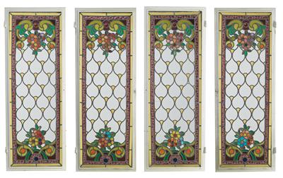 4 windows, - Asiatics, Works of Art and furniture
