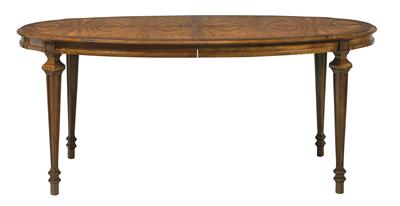 An extension table, - Asiatics, Works of Art and furniture