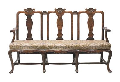 A Baroque settee, - Asiatics, Works of Art and furniture