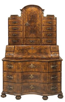 A Baroque tabernacle writing cabinet, - Asiatics, Works of Art and furniture