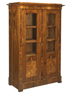 A Biedermeier bookcase, - Asiatics, Works of Art and furniture