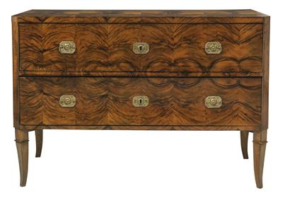 A Biedermeier chest, - Asiatics, Works of Art and furniture