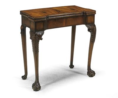 An English games table, - Asiatics, Works of Art and furniture