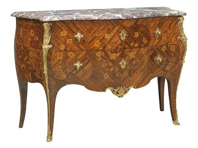 A French salon chest of drawers, - Asiatics, Works of Art and furniture