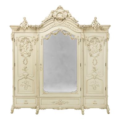 A large neoclassical wardrobe, - Mobili