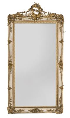A large palace wall mirror, - Asiatics, Works of Art and furniture