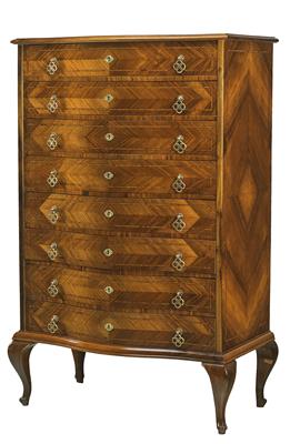 A half-height chest of drawers, - Asiatics, Works of Art and furniture
