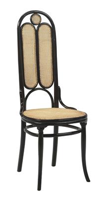 A high back chair, - Asiatics, Works of Art and furniture