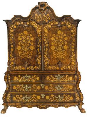 A tableware cabinet from Holland, - Asiatics, Works of Art and furniture
