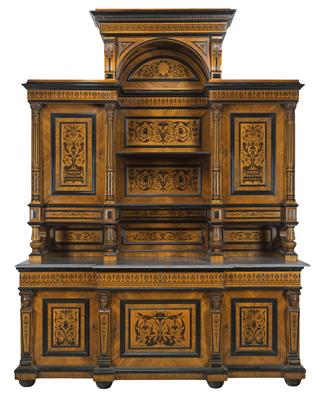 An imposing dining room sideboard, - Asiatics, Works of Art and furniture