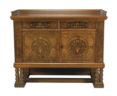 A small sideboard, - Asiatics, Works of Art and furniture