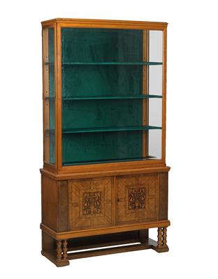 A small display cabinet, - Asiatics, Works of Art and furniture