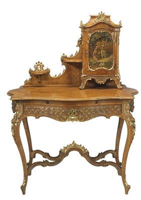 A Neo-Rococo writing desk, - Asiatics, Works of Art and furniture