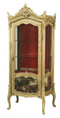 A Neo-Rococo display cabinet, - Asiatics, Works of Art and furniture