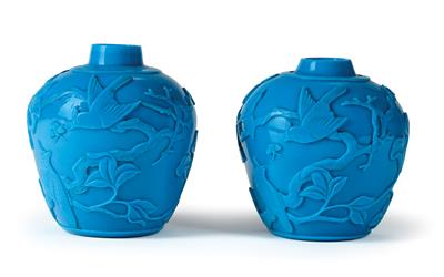 Pair of vases, China, Qing Dynasty, - Nábytek