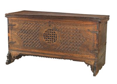 A provincial chest, - Asiatics, Works of Art and furniture