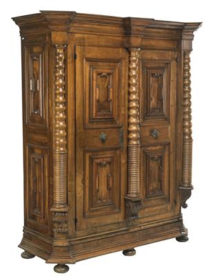 A provincial Baroque cabinet, - Asiatics, Works of Art and furniture