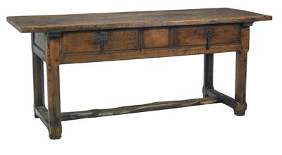 A refectory or side table in Renaissance style, - Mobili