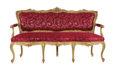 A drawing room settee - Asiatics, Works of Art and furniture