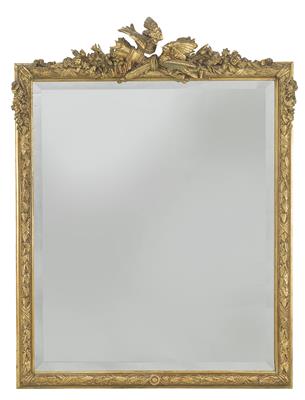 A salon mirror, - Asiatics, Works of Art and furniture