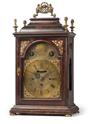 A Baroque bracket clock (‘Stockuhr’) from Schwechat, ‘Andreas Wachter Schwechat’, - Asiatics, Works of Art and furniture
