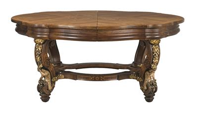 An extending dining table, - Asiatics, Works of Art and furniture