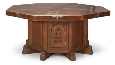 An unusually large central table, - Asiatics, Works of Art and furniture