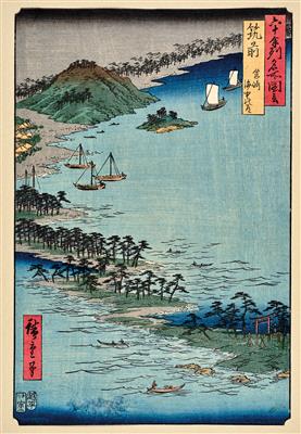 Utagawa Hiroshige (1797-1858) - Asiatics, Works of Art and furniture