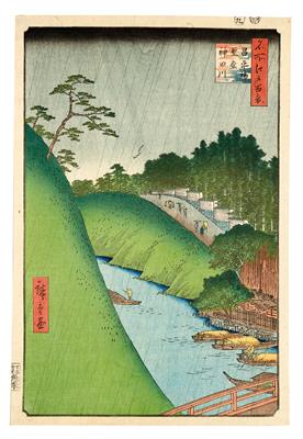 Utagawa Hiroshige (1797-1858) - Asiatics, Works of Art and furniture