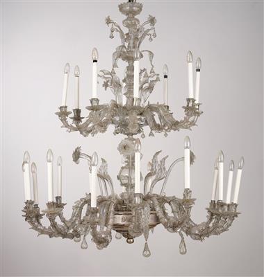 A Venetian chandelier, - Asiatics, Works of Art and furniture