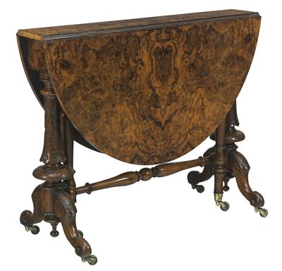 An extending table, - Asiatics, Works of Art and furniture