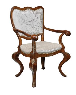 An Armchair in Baroque Style, - Antiquariato