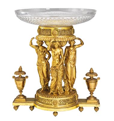 An Empire Epergne, - Works of Art