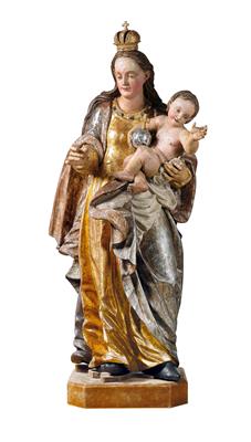 An Early Baroque Madonna and Child, - Starožitnosti