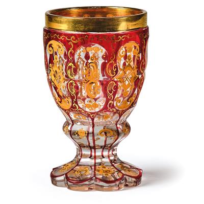 A Footed Beaker, - Antiquariato