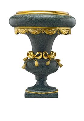 An Ornamental Marble Vase - Works of Art