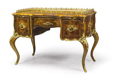 Schreibtisch im Barockstil, - Möbel und Antiquitäten