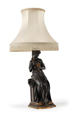 A Table Lamp, - Antiquariato