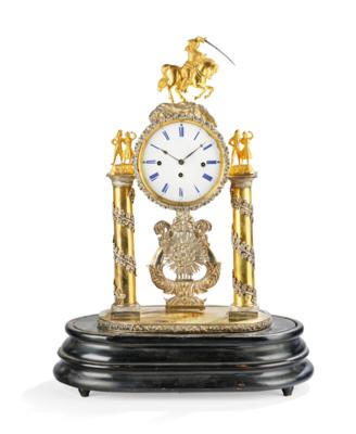 A Biedermeier Anniversary Clock, - A Styrian Collection I