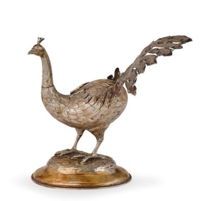 A Vessel in the Form of a Peacock, from Germany, - Štýrska Sbírka I