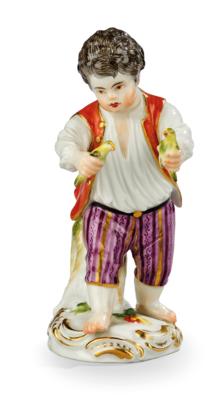 A Boy Gardener with Two Birds, Meissen 1973, - A Styrian Collection I