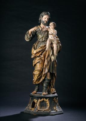 Hl. Joseph mit Jesuskind, - Eine Steirische Sammlung  I