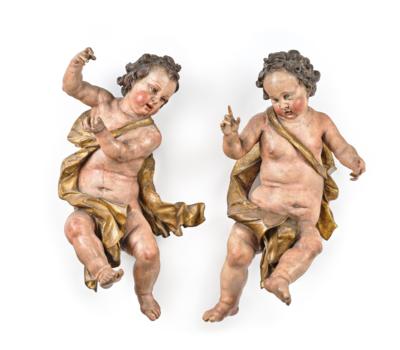 A Pair of Baroque Putti, - A Styrian Collection I