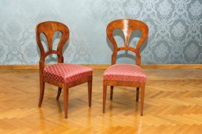 A Pair of Biedermeier Chairs, - Štýrska Sbírka I