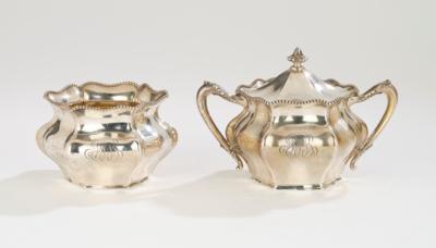 An American Sugar Bowl and Tray, - A Styrian Collection II