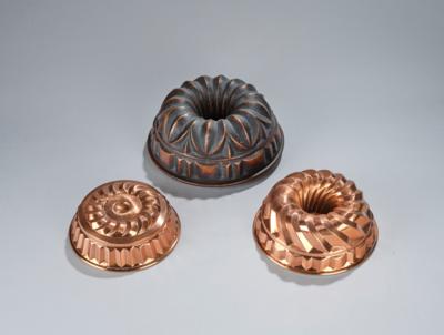 Three Baking Moulds or Jelly Moulds, - A Styrian Collection II